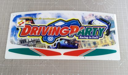 konami driving party original marquee used