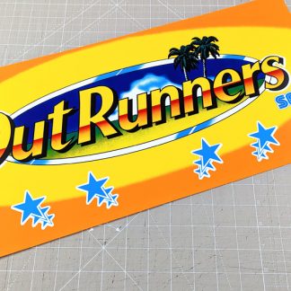 outrunners sega marquee translite