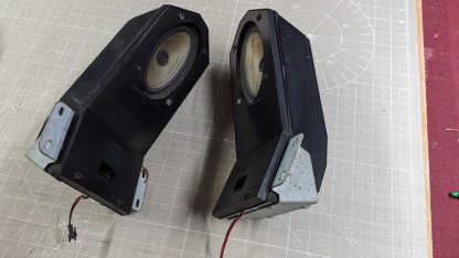 sega cockpit gullbox speakers used pair seat